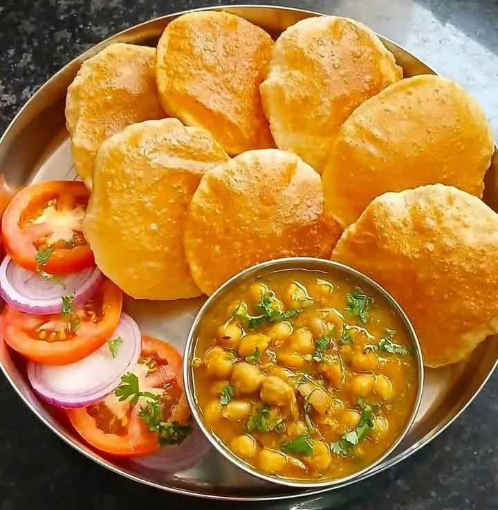puri wit sabji
